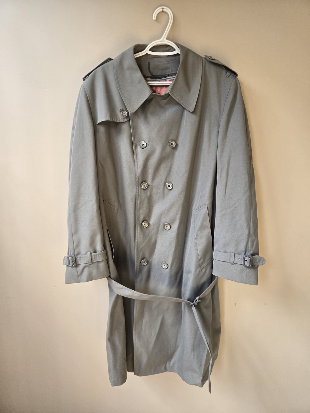 Vintage 80s London Fog Maincoat – Made in Canada – Size 44R
